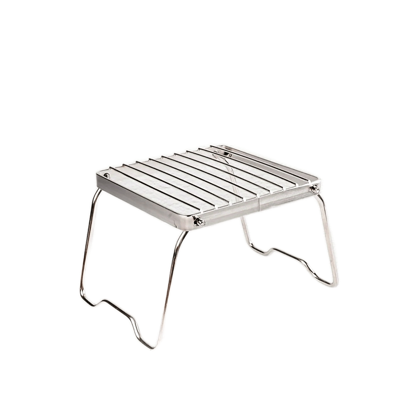 Portable Folding Stove Stand Mini Stove Frame Bbq Grill Rack - Temu