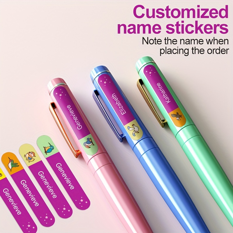 Customizable Name Labels For Best in class School Supply - Temu