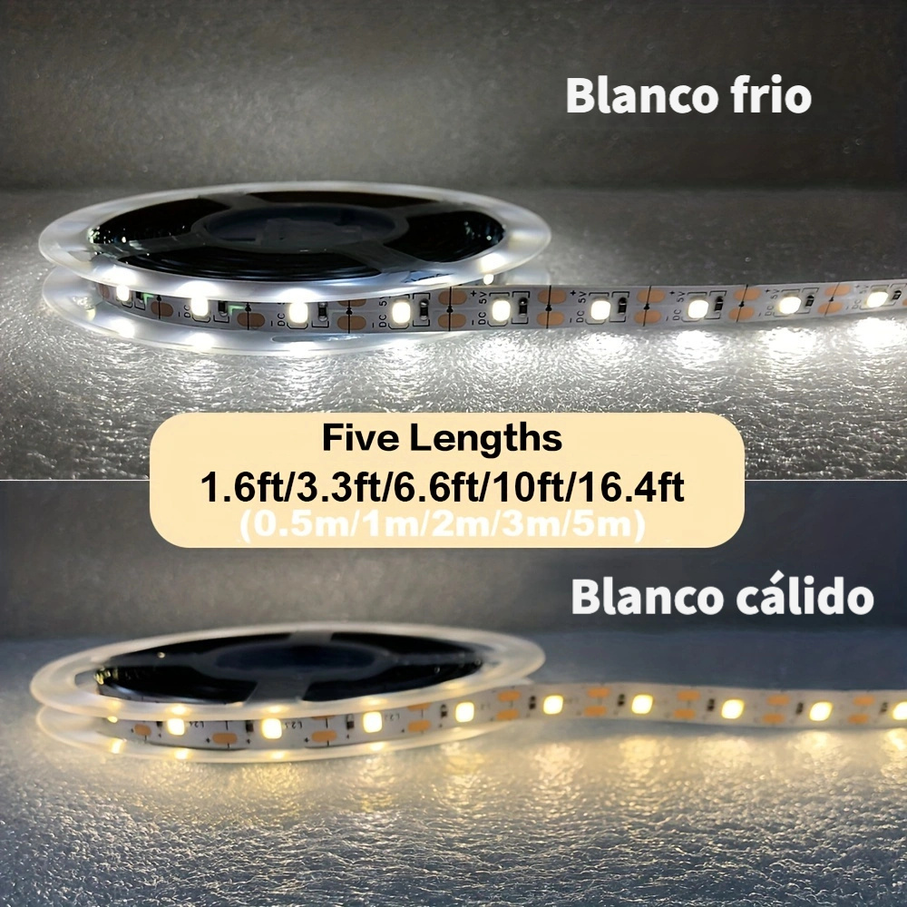 OriFiil Luces LED con Sensor de Movimiento, 1M Tira LED Pilas, Luz Armario,3000K  Blanco Cálido Nocturna para Debajo Cama, Habitacion, Pasillo Baño, Cocina,  Escaleras : : Iluminación