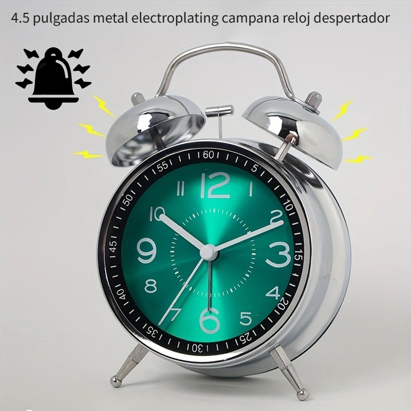 1 Reloj Despertador Analógico Pequeño Reloj De Escritorio - Temu Chile