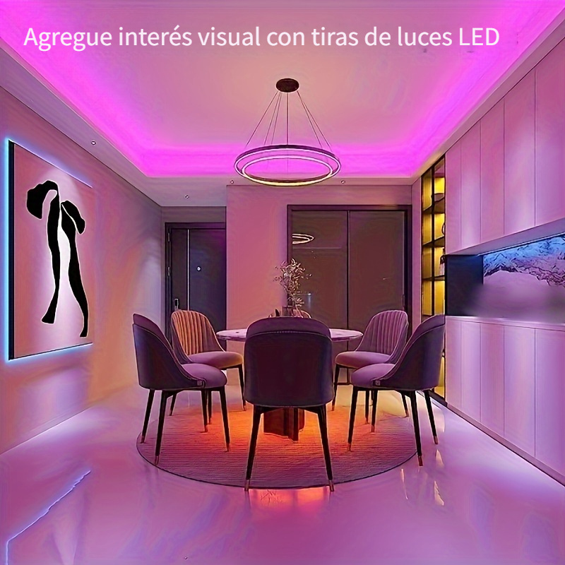 Luces LED en la sala de tu casa, ¿te animas?, Revista KENA México