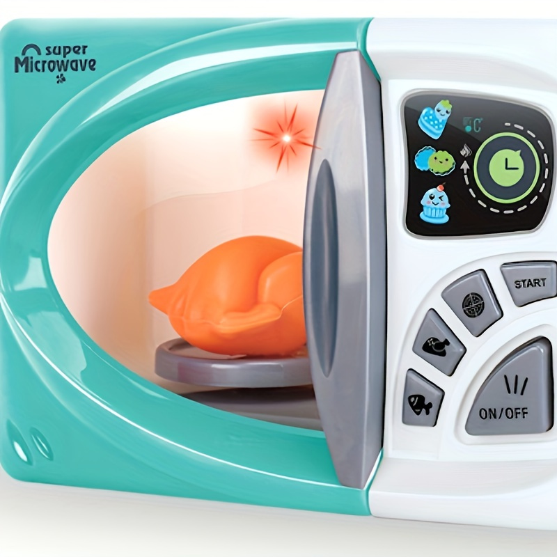 Small Color Boxed Microwave Oven Play House, Simulation Spray Kitchen  Children Spray Microwave Oven Toy - Temu