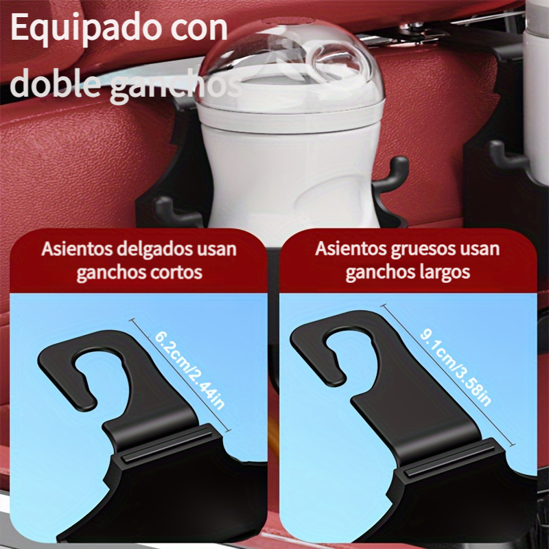 seat cup holder car car seat back multi functional hook rear 2