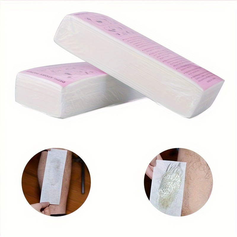 Wax Paper For Hair Removal Non woven Wax Strips Hair Removal - Temu