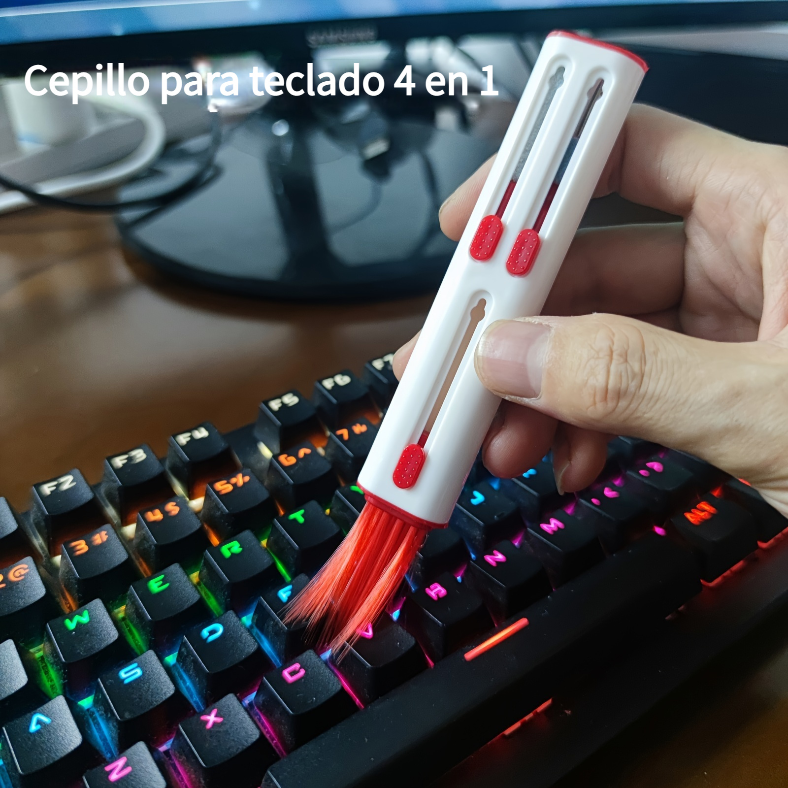 Kit De Limpieza De Teclado Kit de limpieza de teclado 11 en 1 Juego de  limpiadores de pantalla de PC portátil (sin líquido)
