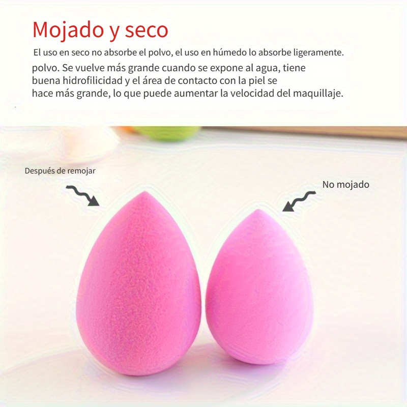 2 Uds Esponja Polvo Conjunto Grande Esponja Maquillaje En - Temu