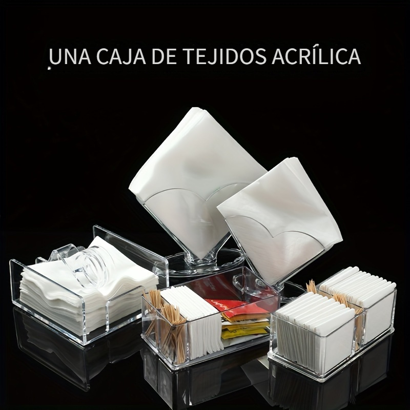 1pc Caja Pañuelos Estilo Europeo Caja Toallas Papel Hogar - Temu