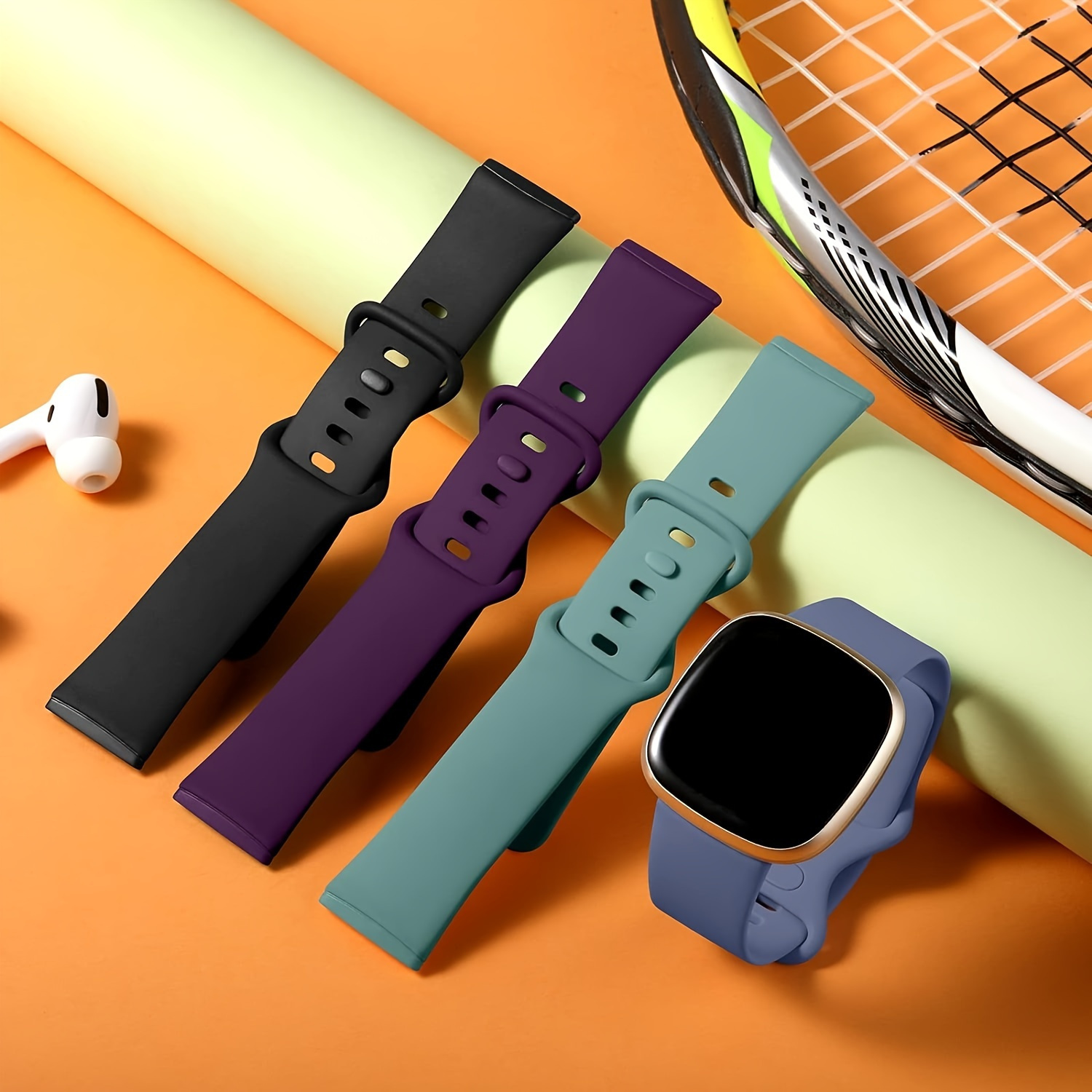 Bandas Nailon Elástico Primera Calidad Fitbit Versa - Temu Mexico