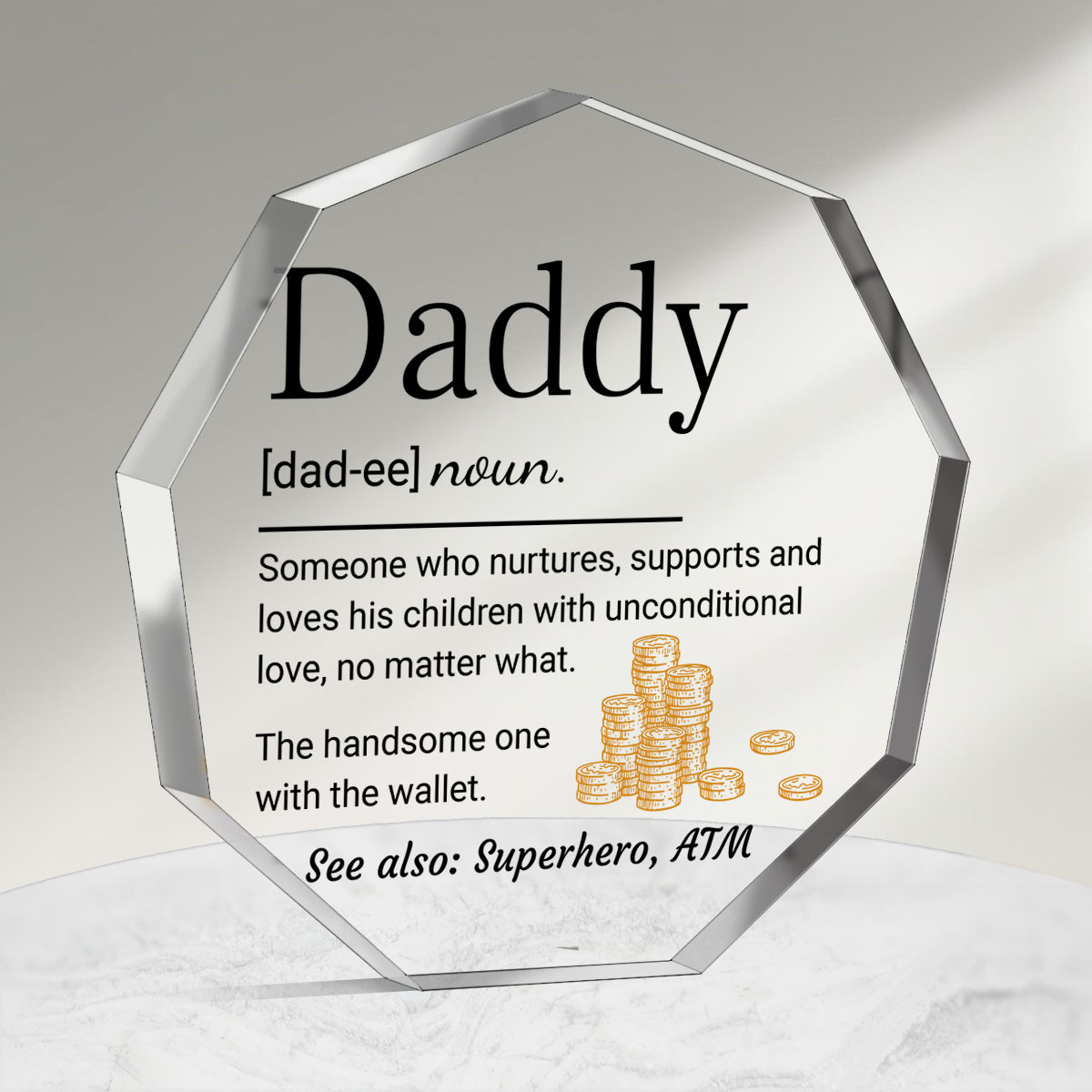 Daddy Funny Definition Gifts Son Daughter Father's Day Gifts - Temu Portugal