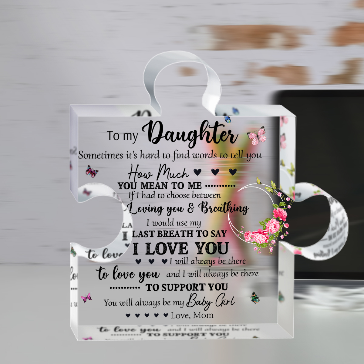 Mom Daughter Gift Ideas Sentimental Gift For Daughter Customized