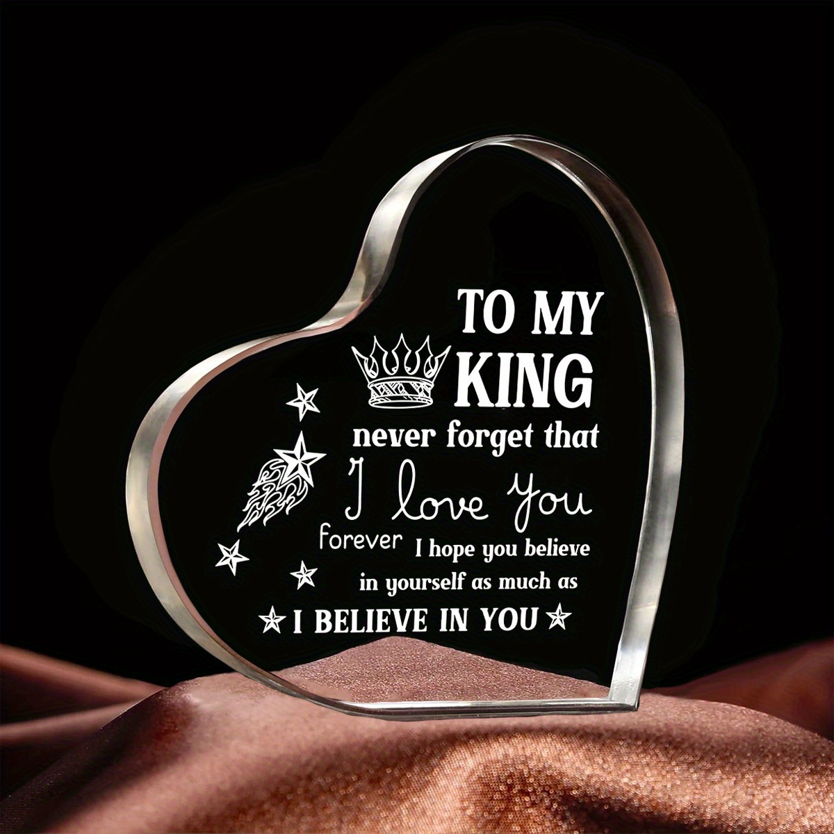 

Gifts For Boyfriend, Husband Gifts, Birthday Gifts For Boyfriend - I Love You Gifts For Him Anniversary Keepsake 3.9x3.9" - Romantic Valentines Day Gifts For Him Men Fiance