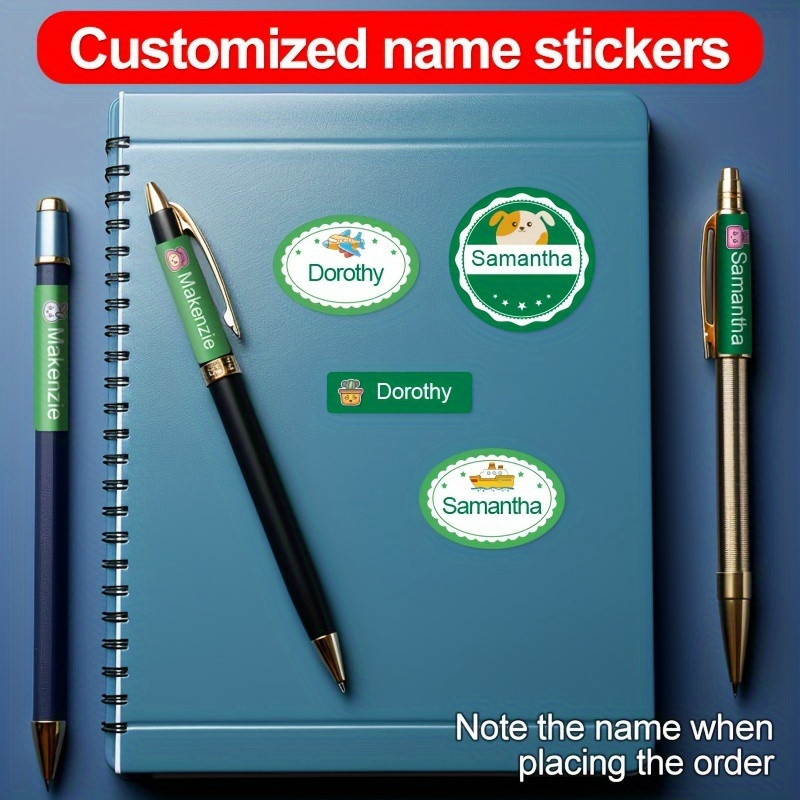 Custom crafted Name Stickers School Office Essentials Temu Philippines