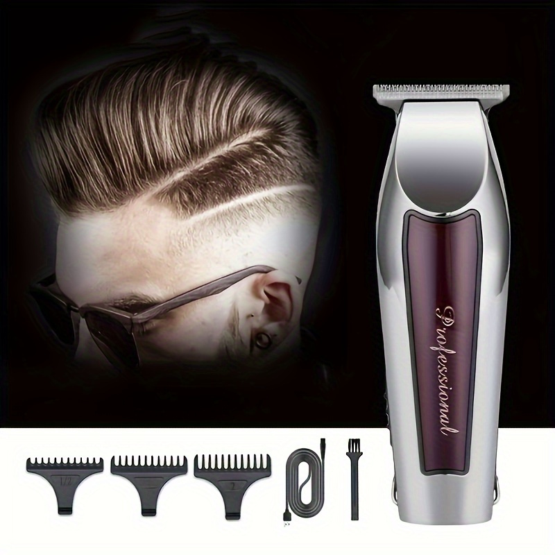 Electric Hair Clipper Trimmer Oil Head Engraving Hair - Temu