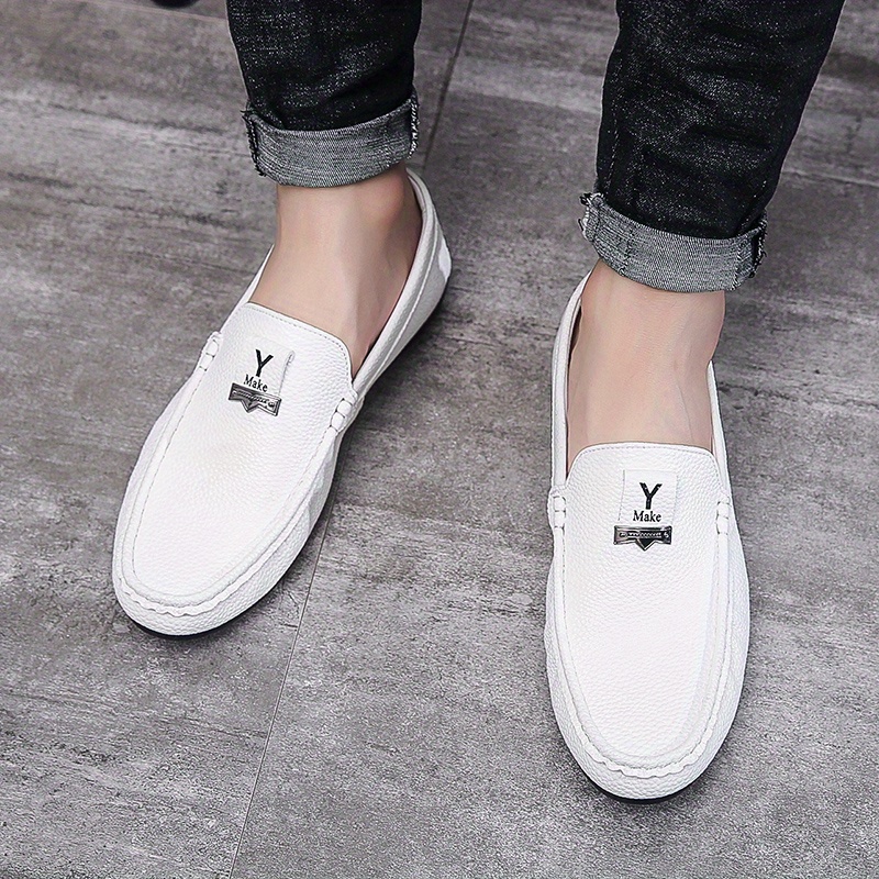 Louis Vuitton Mens Loafers & Slip-Ons 2023 Ss, White, 7.5