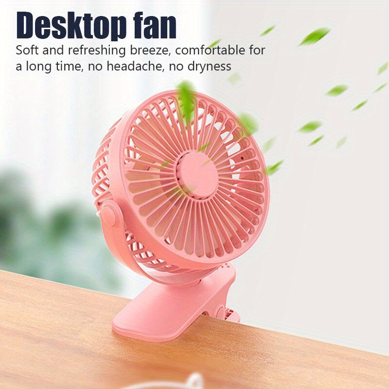 1 Ventilateur Usb À Clipser Ventilateur Suspendu - Temu France