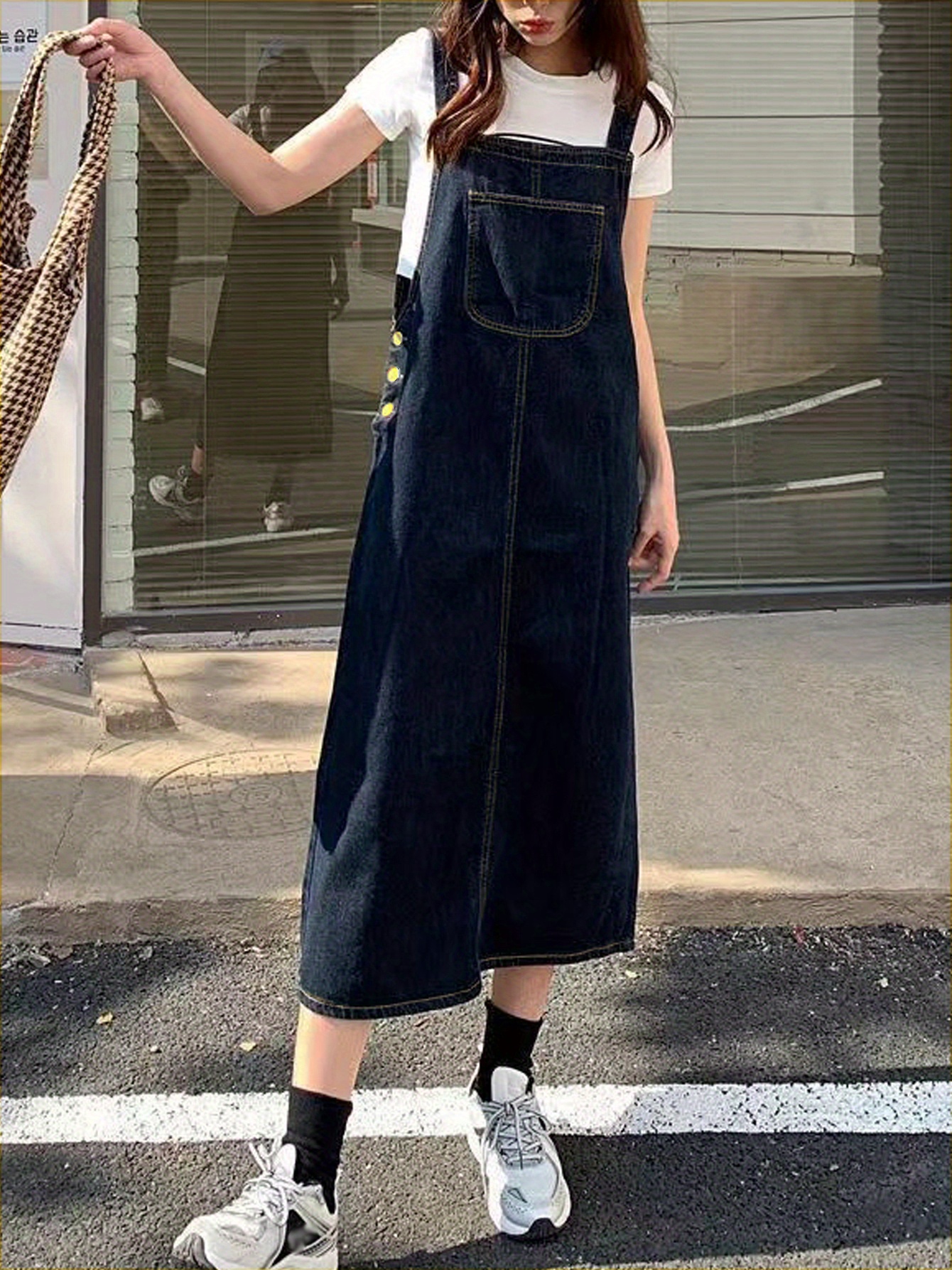 white dress midi with sleeves Wedtrend Women White Casual Dress Short Sleeves V Neck Midi Summer Dress –  WEDTREND