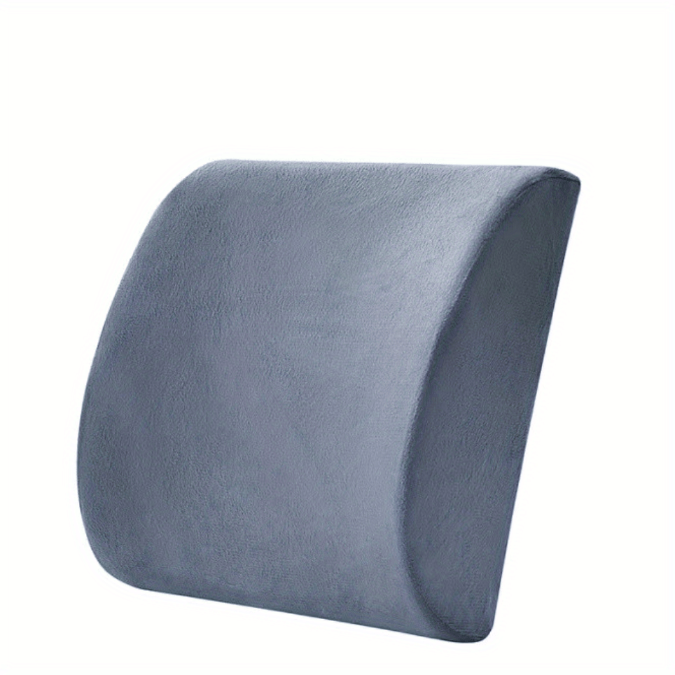 Cooling Gel Memory Foam Lumbar Cushion Back Pain Relief Lumbar Support  Pillow For Office Chair Car Sofa Home Decor - Temu