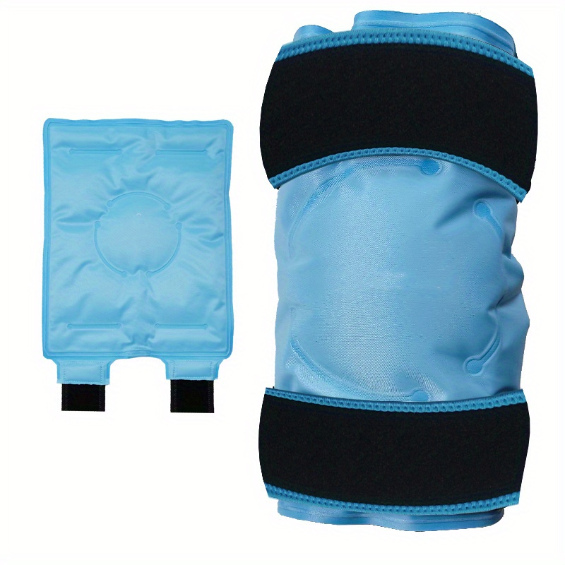 Paquete de hielo para aliviar el dolor de rodilla, paquete de hielo de gel  reutilizable para lesiones en las piernas, hinchazón, compresa fría TUNC  Sencillez