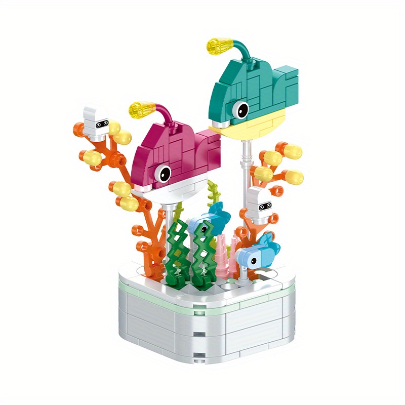 Flower Planet Box Building Block Set