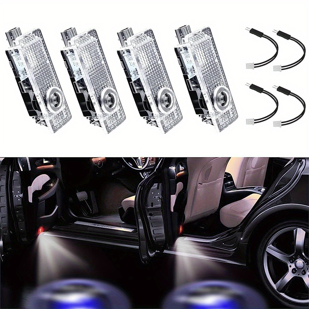 2023 Upgraded Door Light Hd Fadeless Puddle Lights welcome - Temu