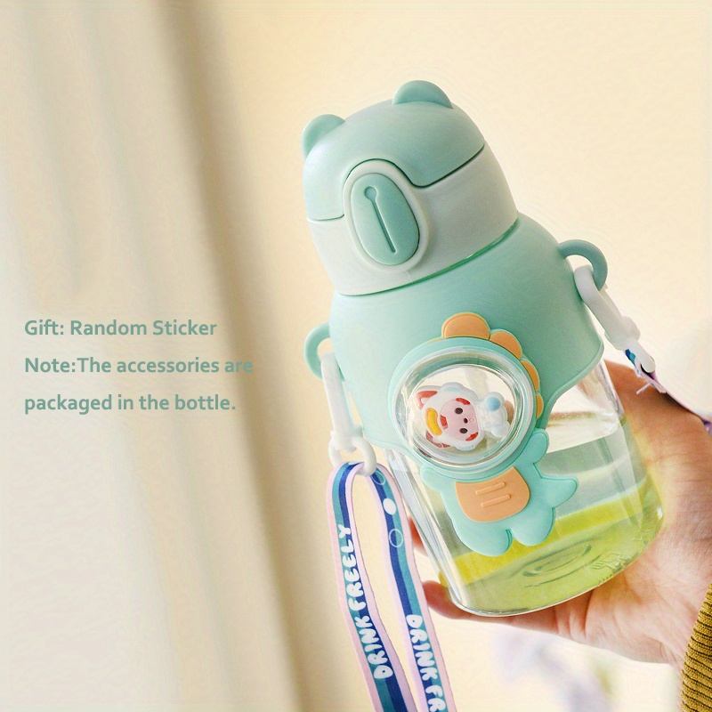 Fun Cartoon Straw Cup for Summer Outings