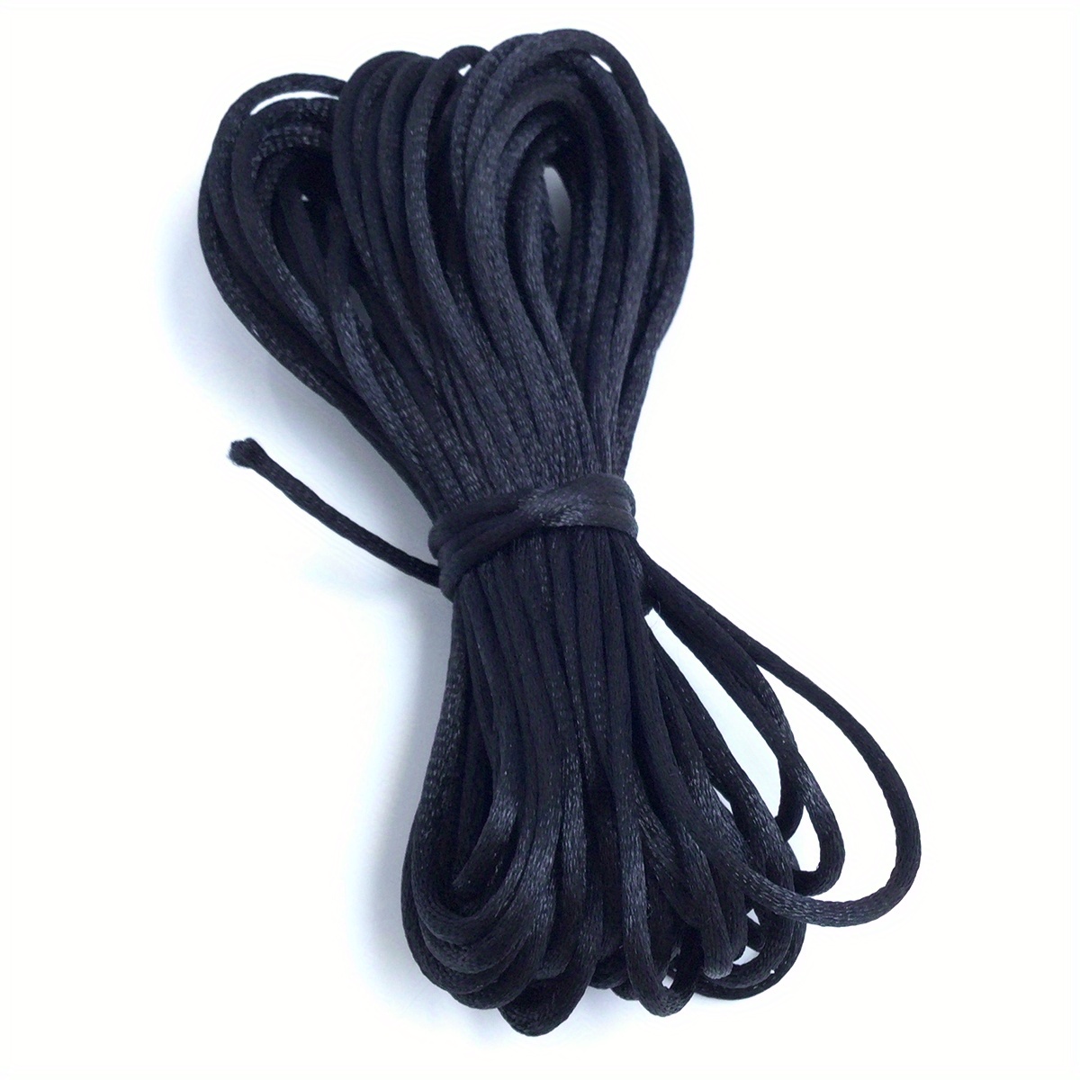 1.5mm Crafts Satin Rattail Cord String from Nylon for Chinese Knot