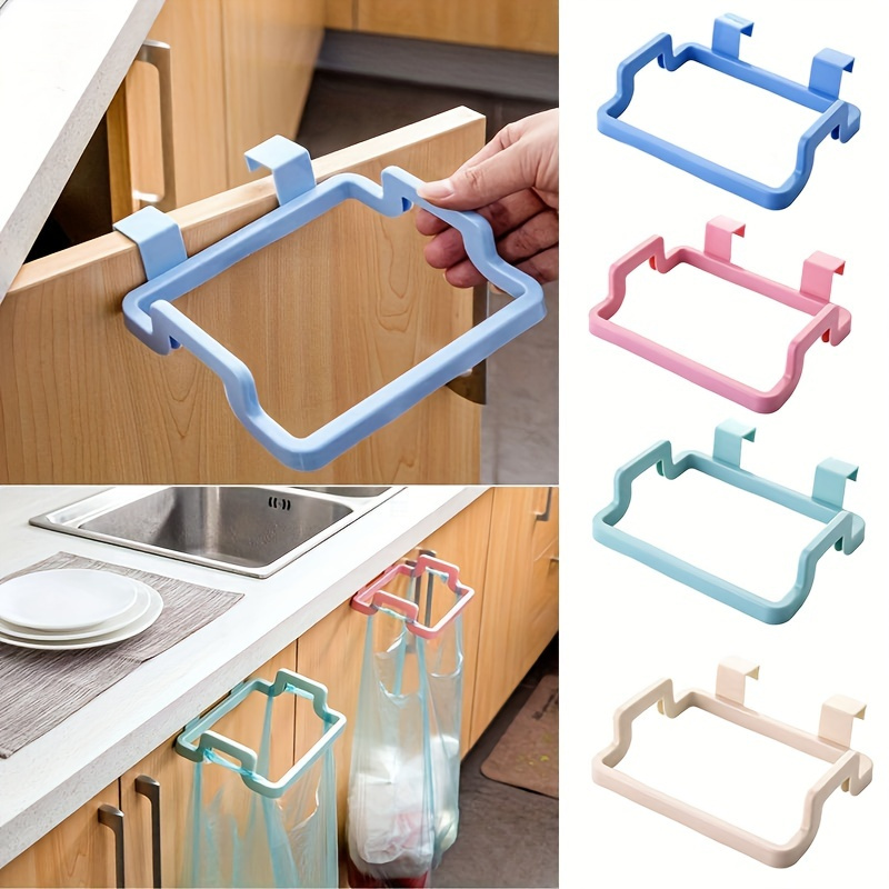 Mini Trash Bag Holder For Cabinet Doors And Cabinets Hanging - Temu