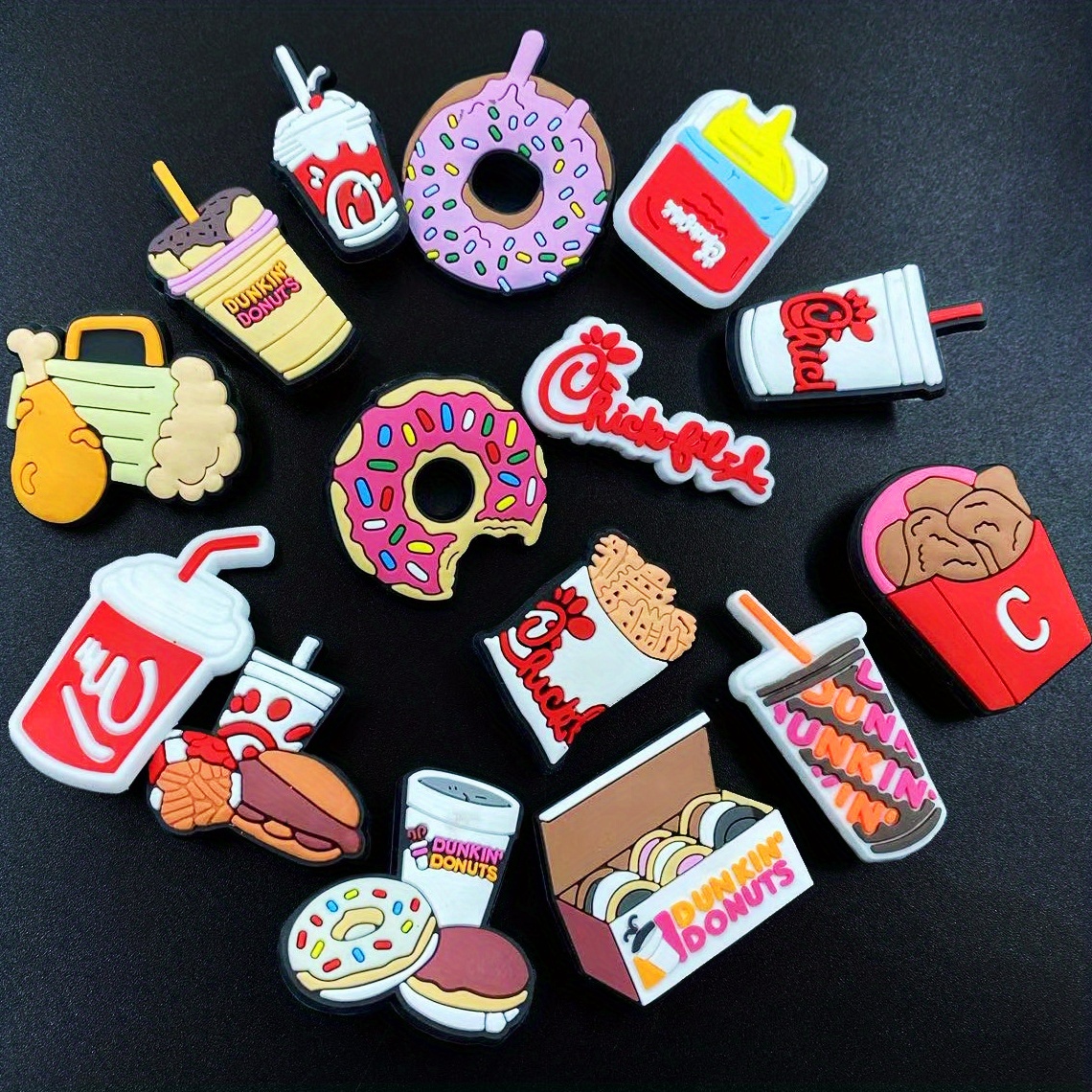 Food Charms For Bag Accessories Random Food For Eva Bag - Temu