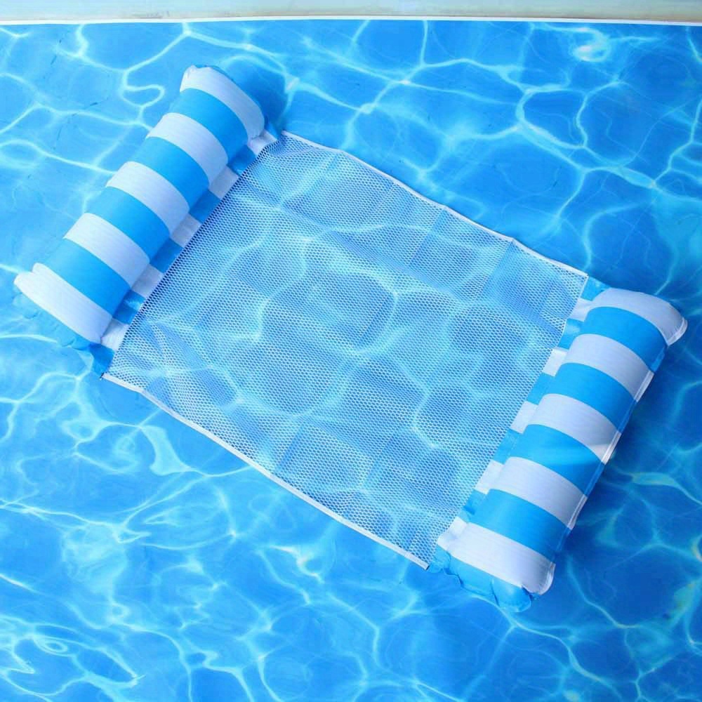 Inflatable Floating Row Pool Hanging Net Floating Row/water Temu