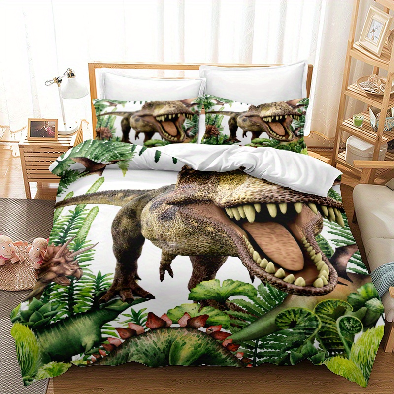 Dinosaur store print bedding