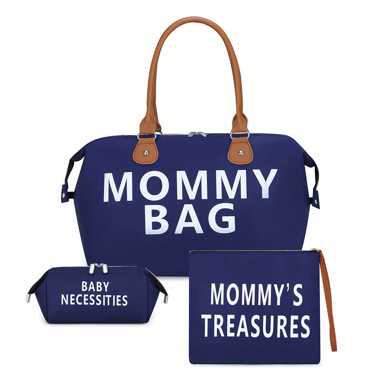 3pcs Large Capacity Waterproof Travel Mom Bag Set