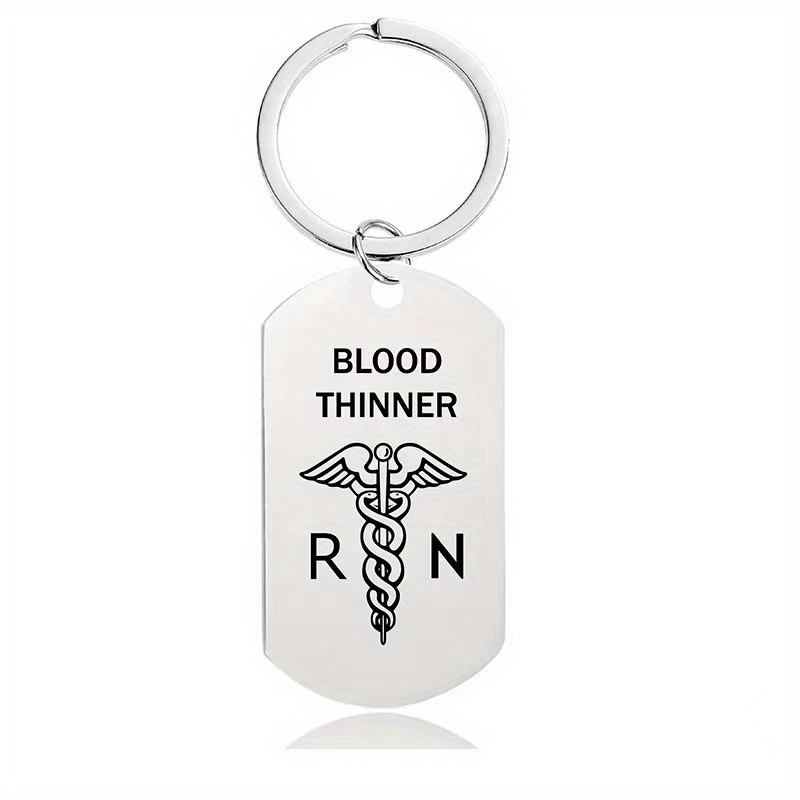 Stay Safe With This Medical Alert Dog Tag Keychain Perfect - Temu