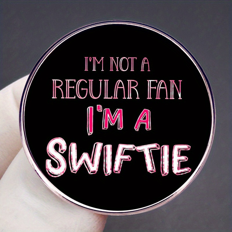 Swiftie Round Brooch Badge Pin Women's Metal Badge For - Temu United Arab  Emirates