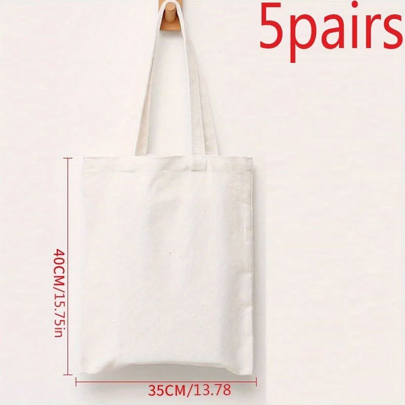 White sale canvas tote