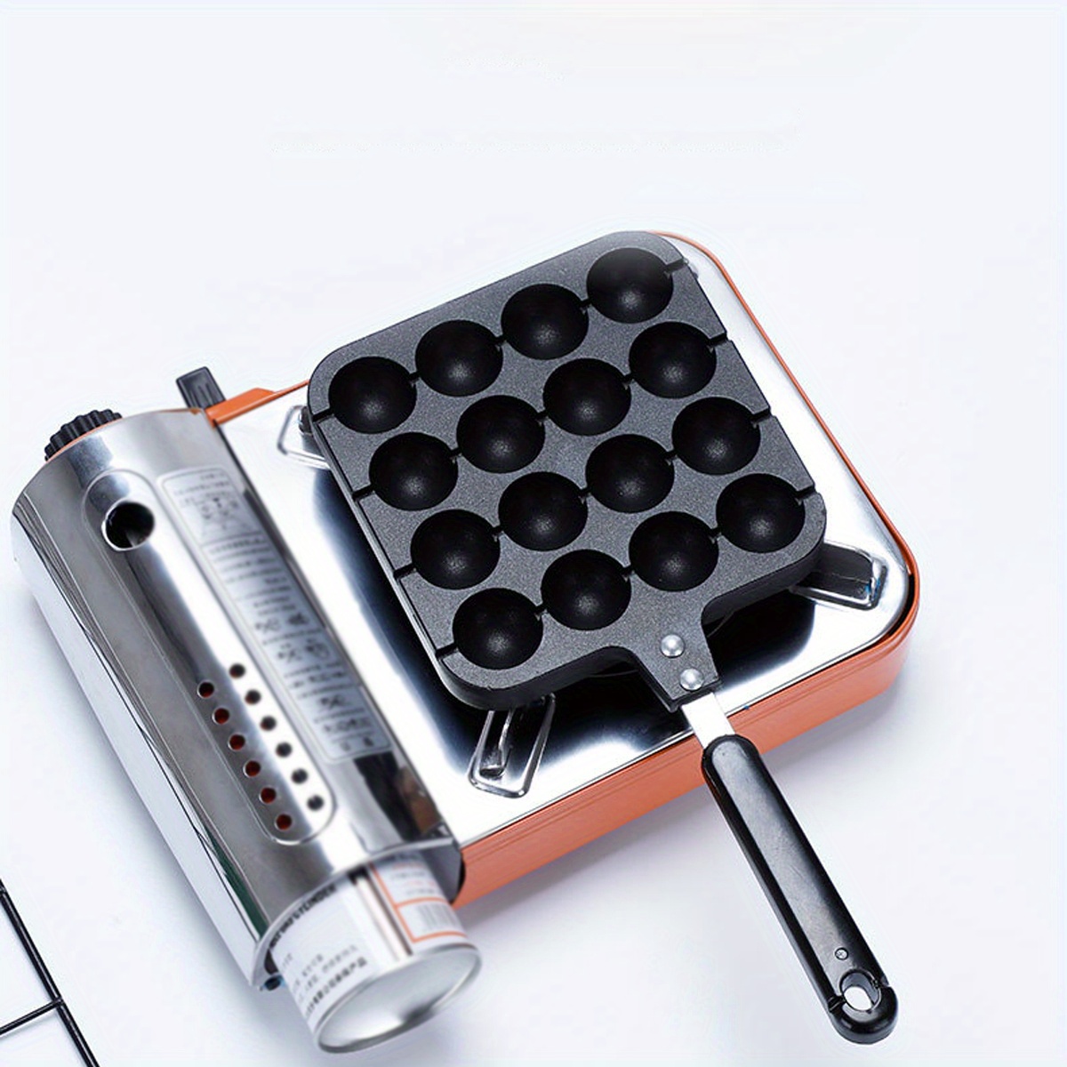 1pc Padella Takoyaki, 14 Buchi Octopus Ball Maker, Piastra Per La Cottura  Antiaderente Resistente, Vassoio Per La Cottura Di Polpette Di Polpo Per