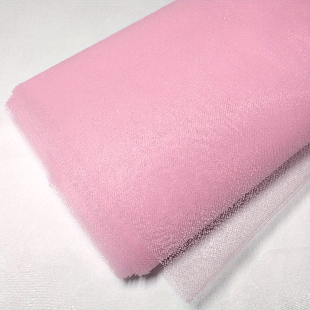 Solid Tulle Fabric - Pink