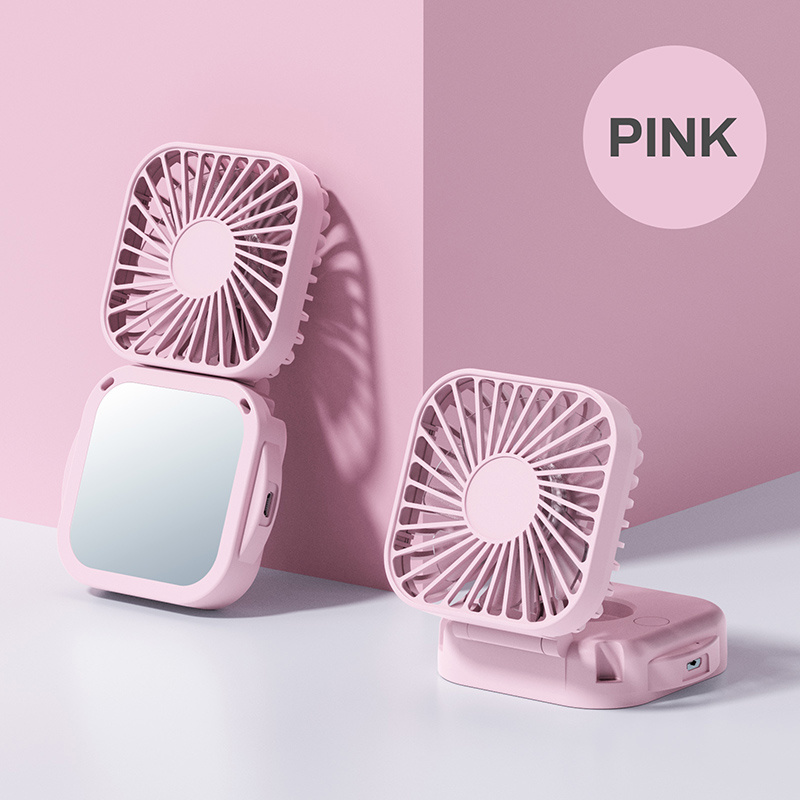 Miroir De Maquillage Pliable Portable Avec Mini Ventilateur - Temu Canada