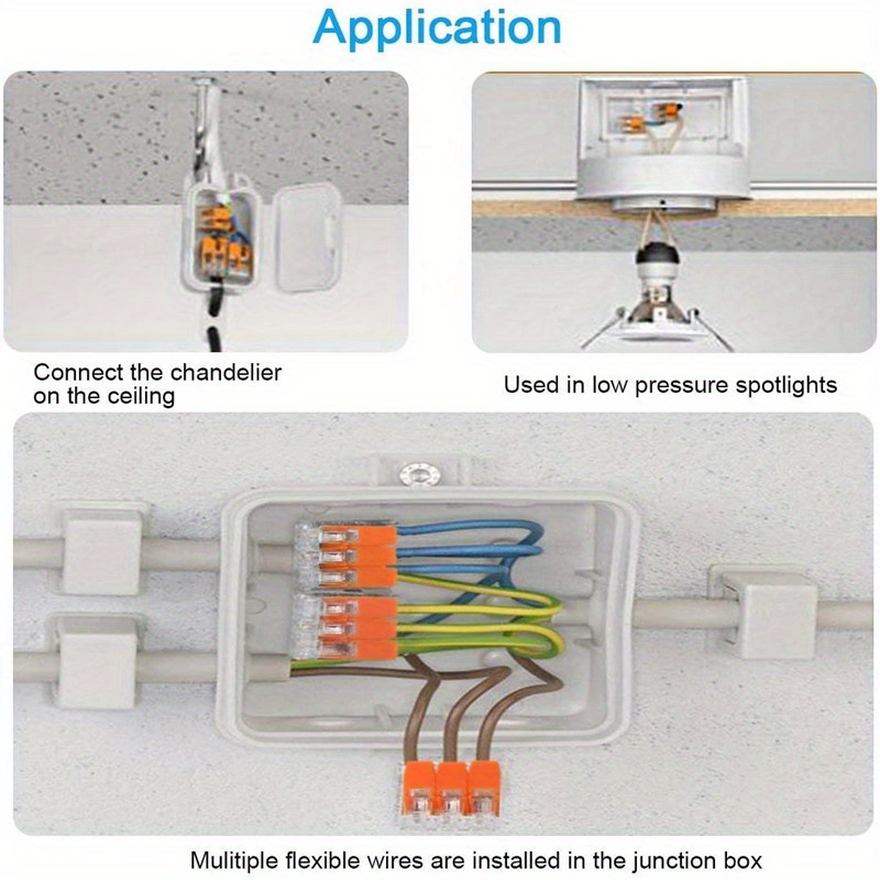 Connecteur Electrique Compact Box 3 entrées / 3 sorties – Connect&Facile