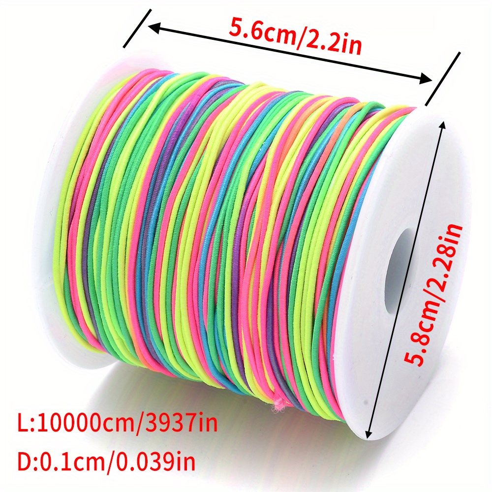 Nylon Cords Colorful Strong Beading Thread Cord Elastic - Temu