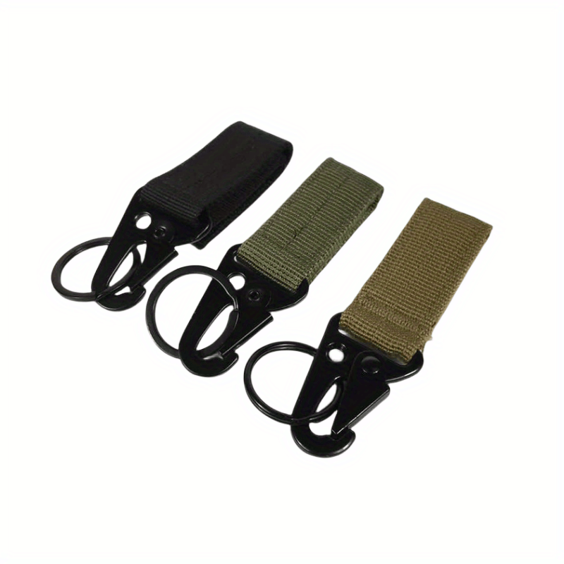 Tactical Belt Buckle Belt Hook Carabiner Key Chain Key Clip Gloves / Key  Holder