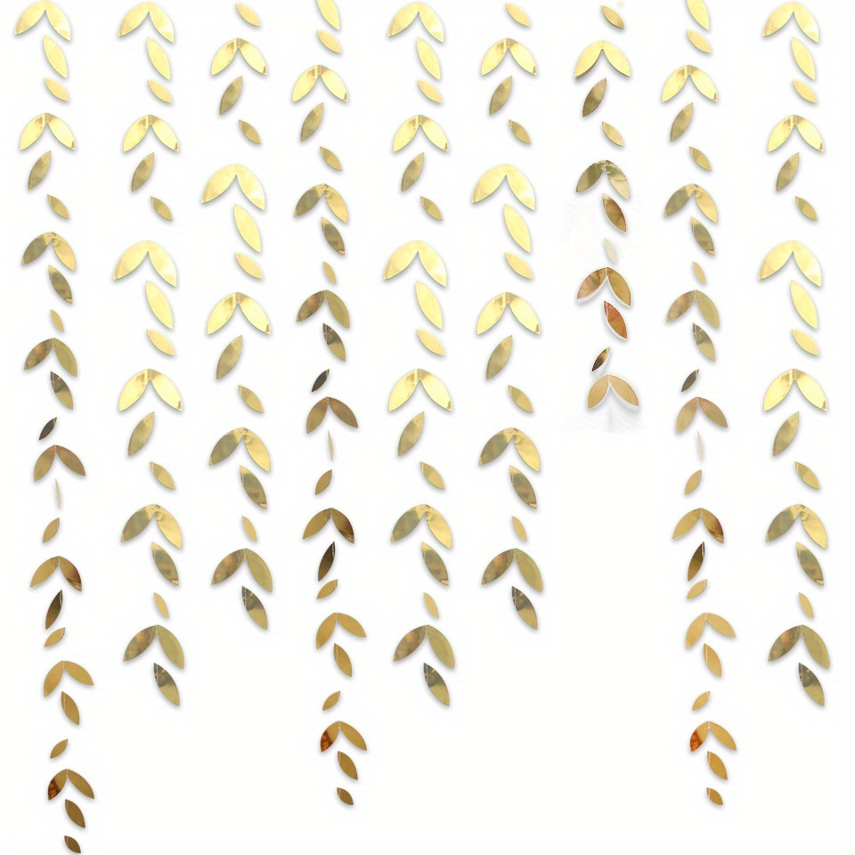 paper leaf party garland • A Subtle Revelry