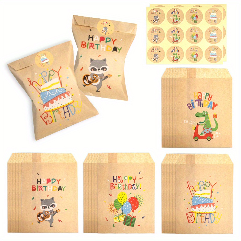  24PCS Rainbow Party decorations Rainbow Party Bags rainbow  party favors Rainbow gift bags Rainbow Birthday Goodie Bags For Kids Baby  Shower birthday Party with stickers : Toys & Games