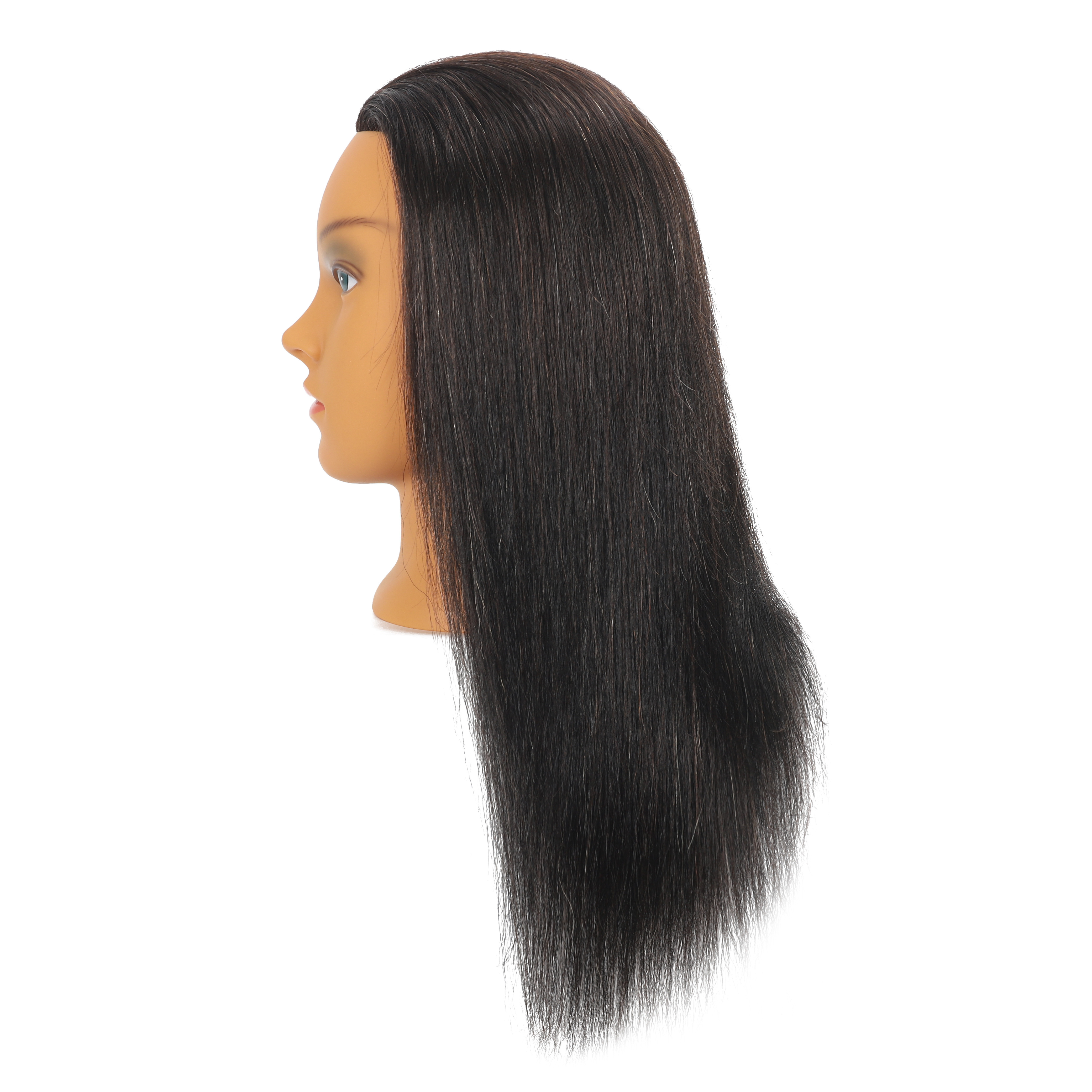 Mannequin Head With 100 % Human Hair Manikin Head 100 - Temu