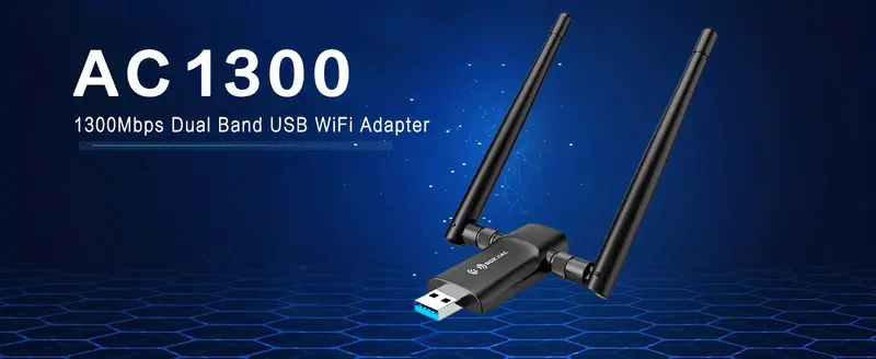 wireless usb wifi adapter for pc cinfast 1300mbps dual 5dbi antennas 5g 2 4g wifi adapter for desktop pc laptop windows11 10 8 8 1 7 vista xp wireless adapter for desktop computer network adapters details 7