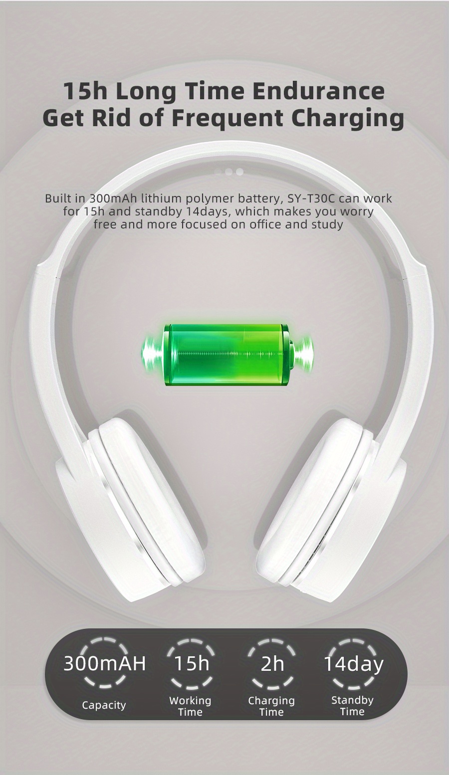 SY-T30C Bluetooth Headset