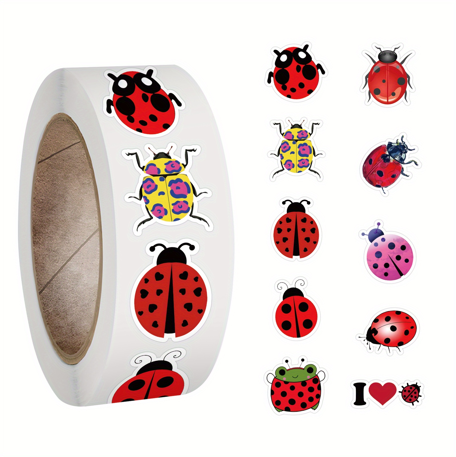 Cute Ladybug Cartoon Waterproof Decorative Doodle - Temu