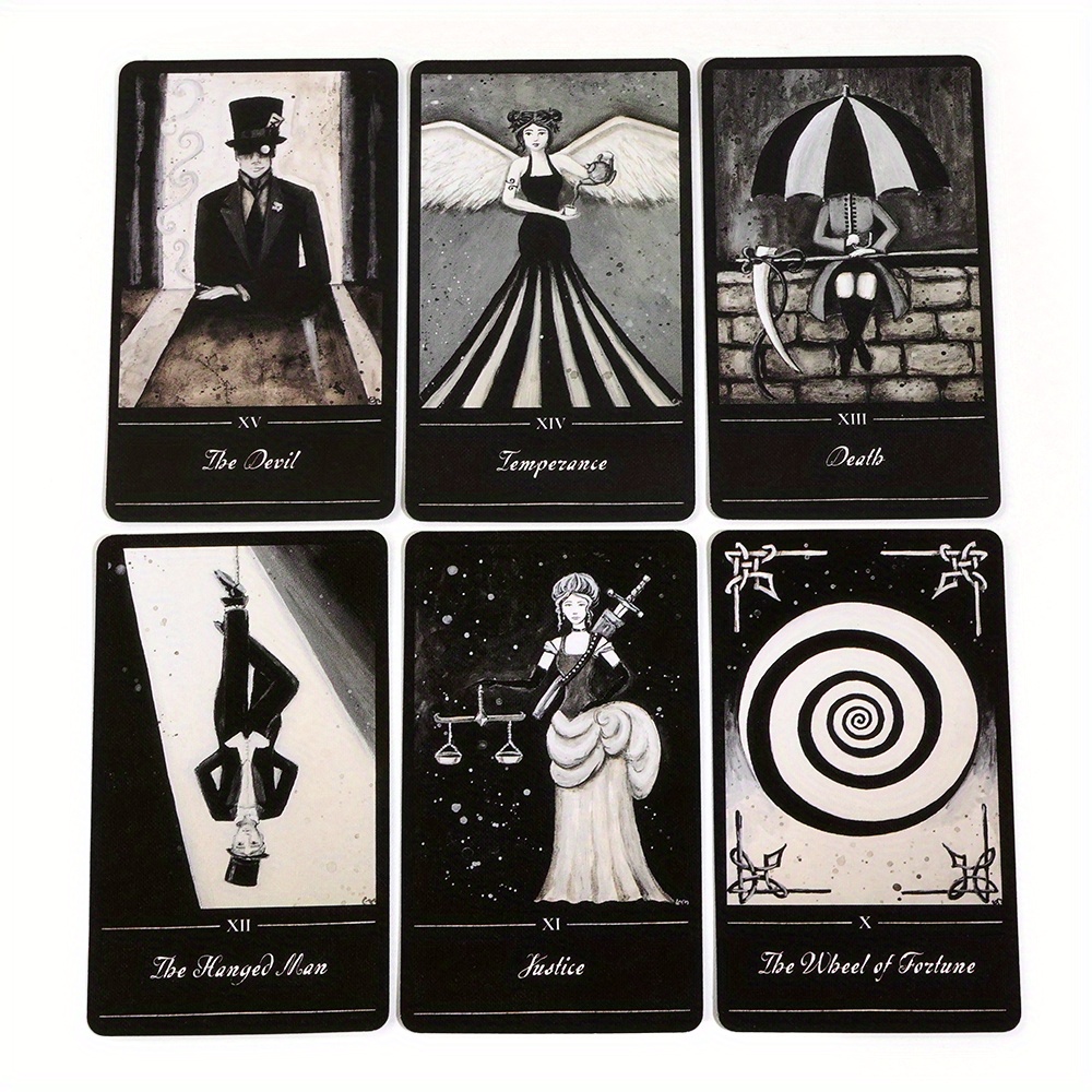 78 Cards Phantomwise Tarot Fantastical Tarot Traditional Temu