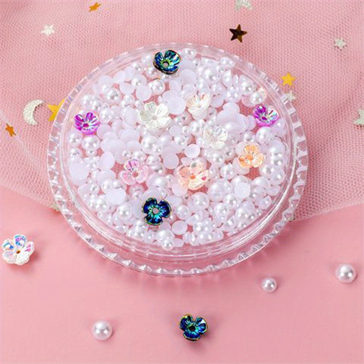 A Great Business Partner of Stickers Makers of Pearl Coloured Face  Rhinestones – Acrylic Gemstone Factory