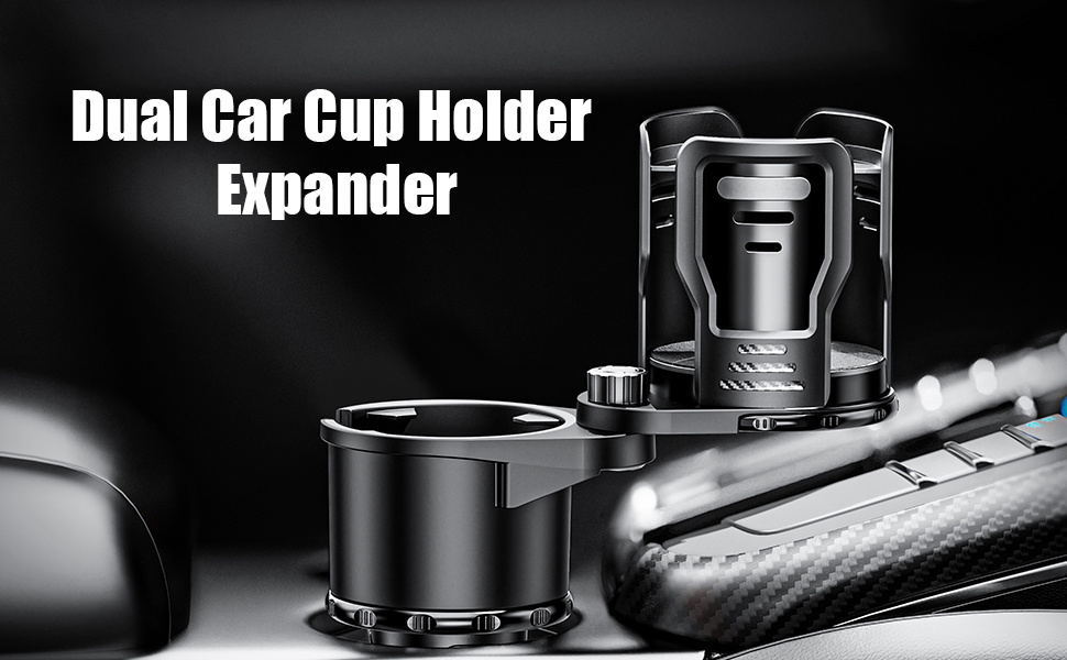Upgraded 2 in 1 Multifunctional Car Cup Holder Expander - Temu