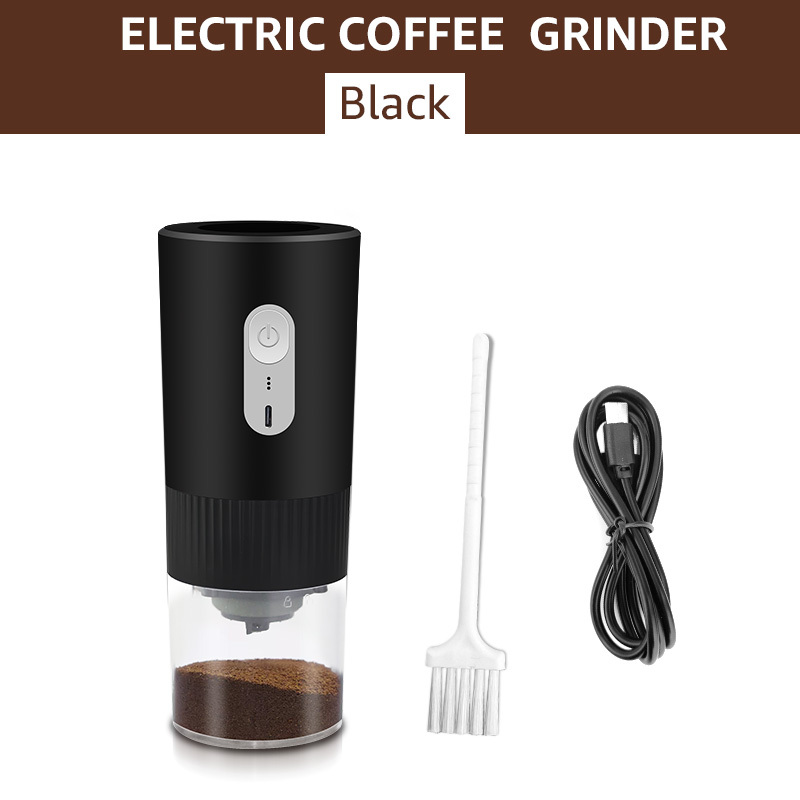 Portable Electric Burr Coffee Grinder, Small Automatic Conical Burr Grinder  Coffee Bean Grinder with Multi Grind Setting for Espresso Drip Pour Over  French Press, USB Rechargeable 